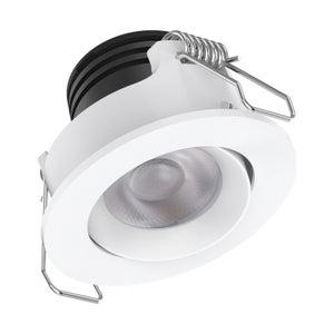 LED-alasvalo MIDI, 3W, 280lm, &Oslash;50*32mm , IP40, valkoinen