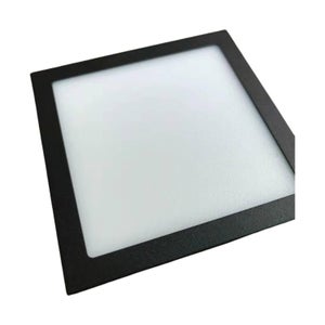 LED-Paneeli/ kalustevalaisin, 100*100*5mm, 3W, 110lm, tarrakiinnitys, musta