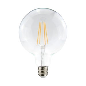 LED-E27 filamenttilamppu Airam G125, 470lm, himmennett&auml;v&auml;