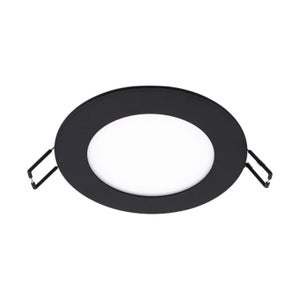 LED-paneeli  RANDI-3 7W 560lm &Oslash;120mm, musta