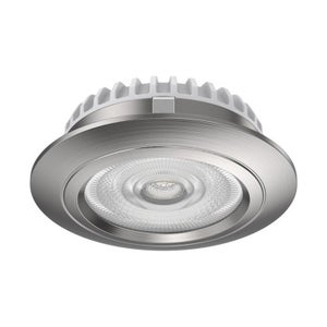 TRIPLA 24V valaisin 3W, &Oslash;70*25mm, IP54, harjattu ter&auml;s