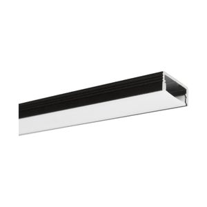 PINNALLA LED-profiili kannella, 2250x16x7mm, musta