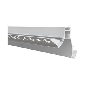 EP&Auml;SUORAVALAISTUS profiili LED-nauhalle, tasoite-valmis pinta, 2250mm, valkoinen