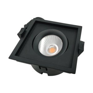 DALI LED-alasvalo KAIDA 10W 95*95*53mm CRI97, musta