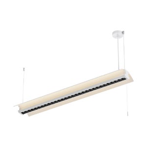LED-Toimistovalo SEILI, 45W, 4600lm, 1172x236x74mm, UGR<19, vetonarulla