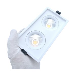 DALI LED-alasvalo KAIDA2 20W 175*95*53mm CRI97, valkoinen