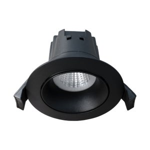 Alasvalo DOME 8W &Oslash;90*67mm CRI>90, musta