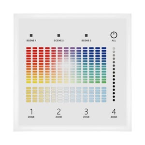 DALI RGB+CCT, sein&auml;s&auml;&auml;din 230V, valkoinen