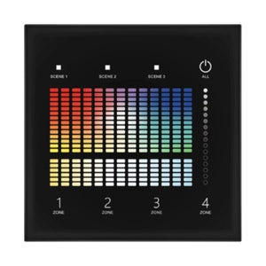 DALI RGB+CCT sein&auml;s&auml;&auml;din DALI-v&auml;yl&auml;&auml;n, musta