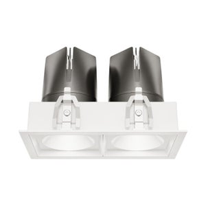 Alasvalo GENEC 2x15W 147x81x94mm, valkoinen
