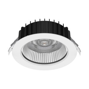 LED-alasvalo KATE 30W &Oslash;172*69mm IP65 UGR<19, valkoinen