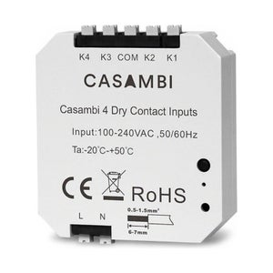 Casambi 4-kanavainen painikemoduuli
