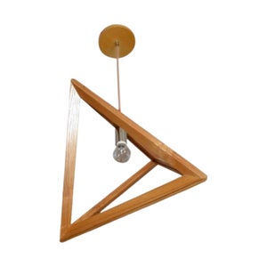TRIANGELI riippuvalaisin, saarnia, 300*300*300mm, E27 kanta