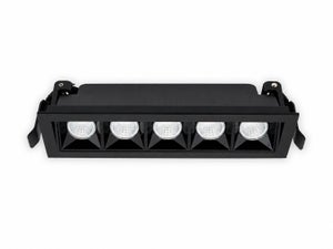 Suunnattava alasvalo LINA 10W 920lm 174*53*42mm, musta