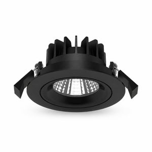 LED-alasvalo KOKOA 6W &Oslash;80*35mm, musta