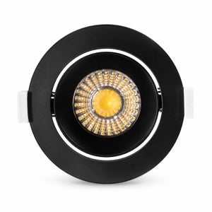 LED-Alasvalo FIIA, 9W, &Oslash;95*43mm, musta