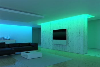 RGBW LED-nauhapaketti 5m ohjauksella