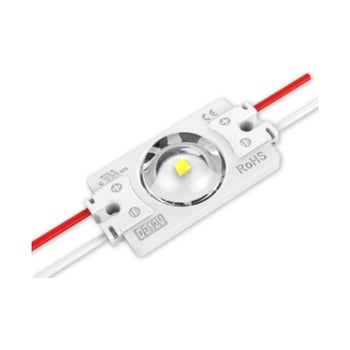 LED-Moduuli 12V, 1.32W, 125lm, 44*23*7.8mm, IP66