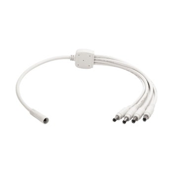 Haaroitin 4 LED-nauhalle/ valolistalle, valkoinen