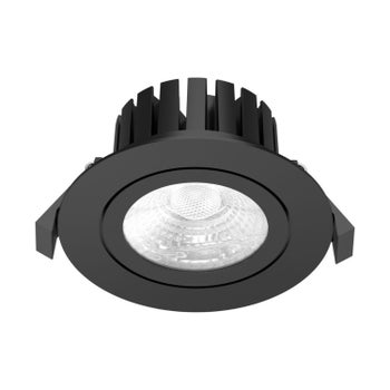 Alasvalo SUNNA 10W &Oslash;90*42mm 1000lm, musta