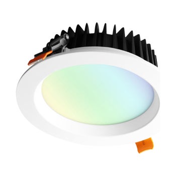 LED-alasvalo S&Auml;DE, RGB+CCT, Zigbee, 12W, 1050lm, &Oslash;160*60mm