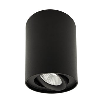 LED-valaisin SYLINTERI, 10W, 890lm, &Oslash;90*100mm, 24&deg;, IP54, musta