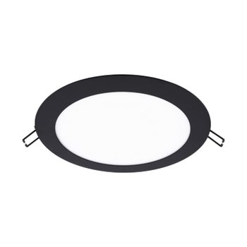 LED-paneeli RANDI-3 18W 1630lm &Oslash;224mm, musta