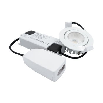 Zigbee Alasvalo SUNNA 8W &Oslash;80 2700K-6500K, valkoinen