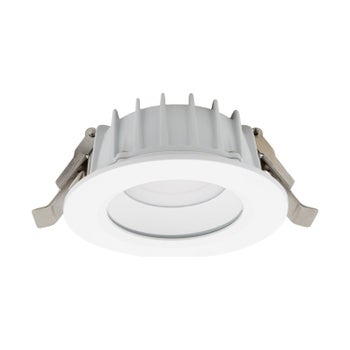 LED-alasvalo KATE 13W, &Oslash;110*51mm, IP65/IP65, valkoinen