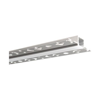 Kehykset&ouml;n UPPO profiili kannella LED-nauhalle, 2300mm