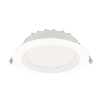 Alasvalo OODI-3, 18W, ⌀170x45mm, valkoinen