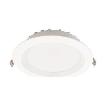 Alasvalo OODI-3 25W, ⌀190x45mm, valkoinen