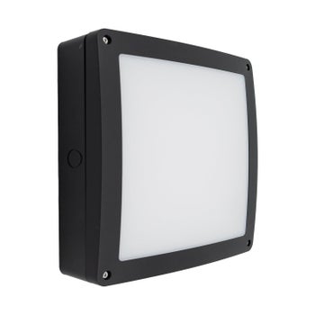 Yleisvalaisin NELI 12W, 1150lm 242x59mm IK10, musta