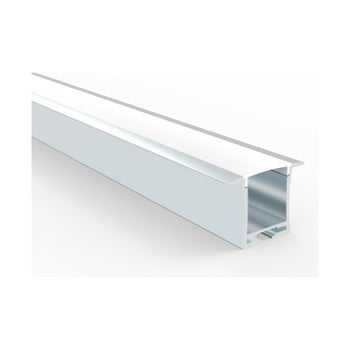 UPPO KLIPSI profiili kannella LED-nauhalle, 2000mm
