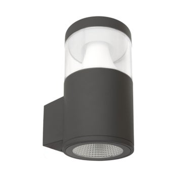 LED-sein&auml;valaisin BOLE 20W, 1800lm, tummanharmaa