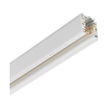 3-vaihe virtakisko GLOBAL Trac Pro 230V, valkoinen, 3m