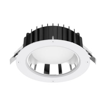 LED-alasvalo KATE 30W &Oslash;172*69mm IP65 IK10, valkoinen