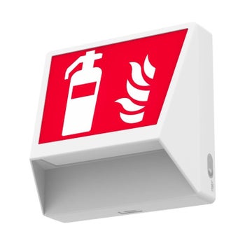Opastevalaisin GO FIRE  200lm IP40, sein&auml;malli