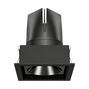 Alasvalo GENEC 15W 81x81x94mm, musta