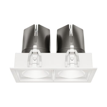 Alasvalo GENEC 2x15W 147x81x94mm, valkoinen
