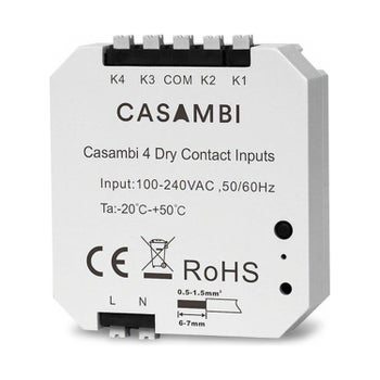 Casambi 4-kanavainen painikemoduuli