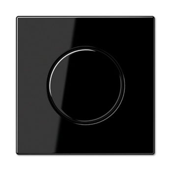 LED-himmennin / valos&auml;&auml;din Ensto Intro, triac, 3-100W, sis kehys ja keski&ouml;levy, musta
