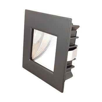Porrasvalo LOVI, 3W, 140lm, 70*70*42mm, musta