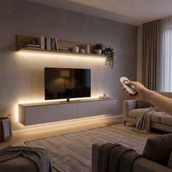 LED-valonauha kaukos&auml;&auml;timell&auml; paketti, MIBO