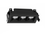 Suunnattava alasvalo LINA 6W 550lm 114*53*42mm, musta