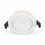 LED-Alasvalo MILKY &Oslash;104*30mm 730lm 10W, valkoinen