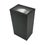 Sein&auml;valaisin TIILI, 16W, 1600lm, 165x95x67mm, musta