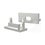 Lis&auml;p&auml;&auml;tytulppa PINNALLA 16x7mm LED-profiilille, harmaa