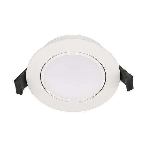 LED-Alasvalo MILKY &Oslash;104*30mm 730lm 10W, valkoinen