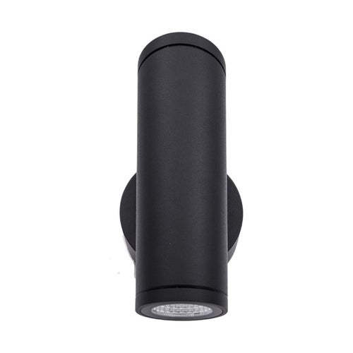 Sein&auml;valaisin SYKLO 10W, yl&ouml;salas, 890lm, 170x60x105mm, musta